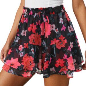 Floral Flowy Shorts